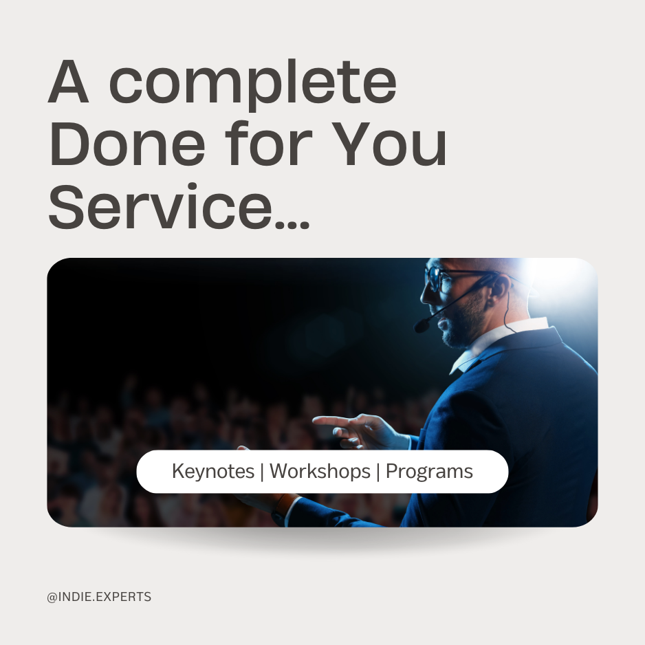A complete Done for You Service